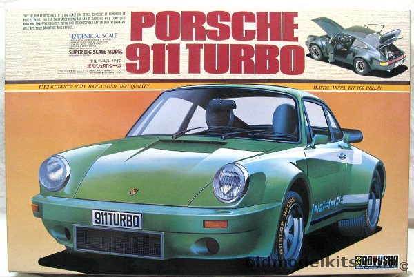 Doyusha 1/12 Porsche 911 Turbo, S-5-6000 plastic model kit